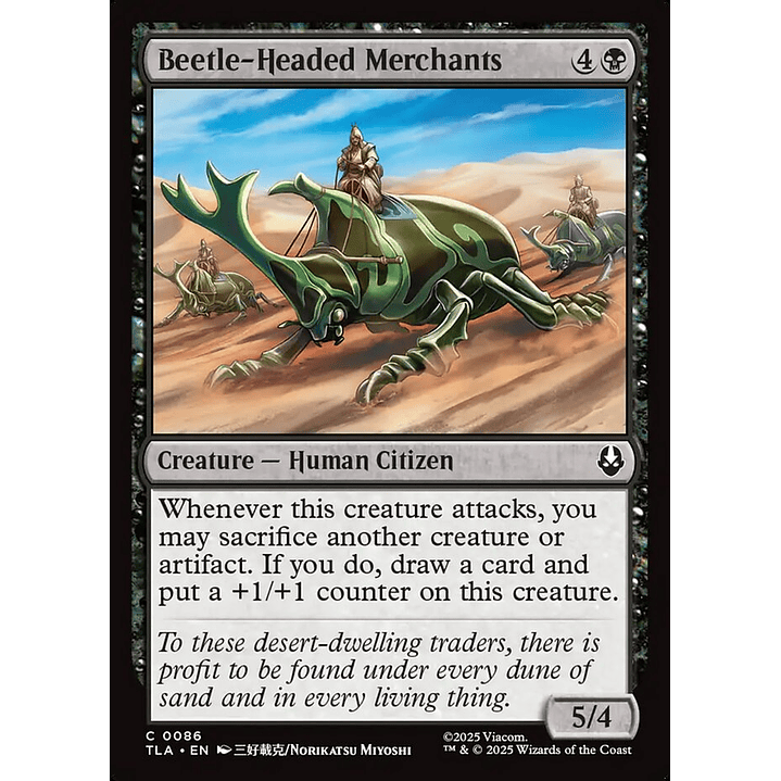 Beetle-Headed Merchants (foil) | Inglés | NM | TLA 1