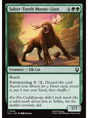 Saber-Tooth Moose-Lion | Inglés | NM | TLA