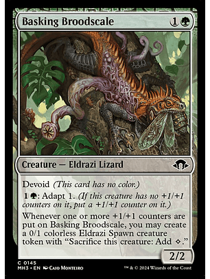 Basking Broodscale (foil) | Español | NM | MH3