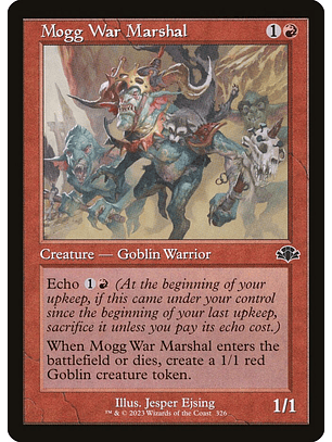 Mogg War Marshal (Retro Frame) | Español | NM | DMR
