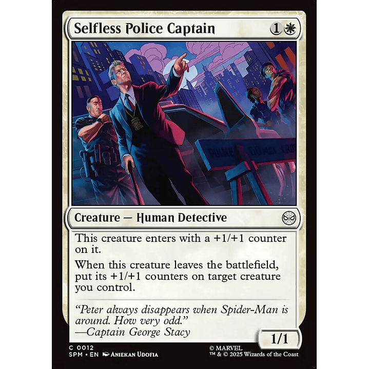 Selfless Police Captain | Español | NM | SPM 1