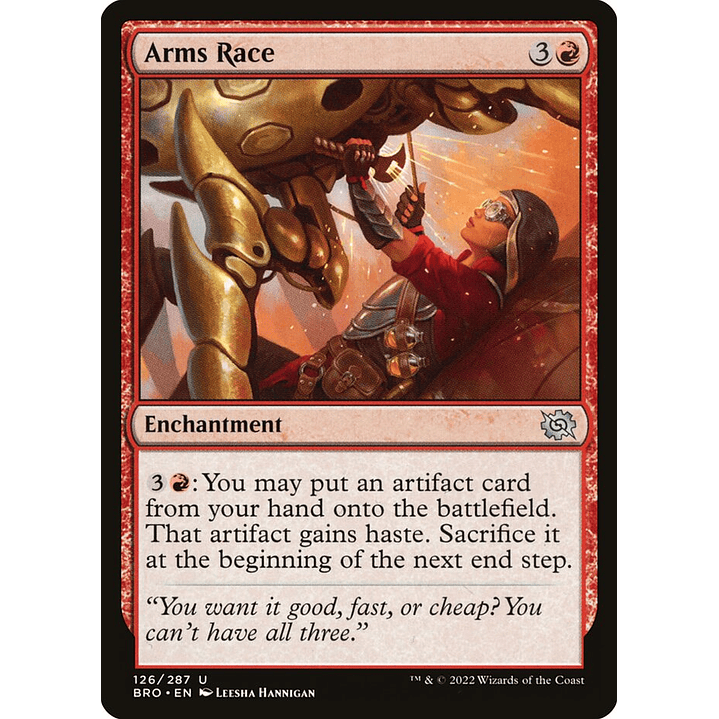 Arms Race | Español | NM | BRO 1