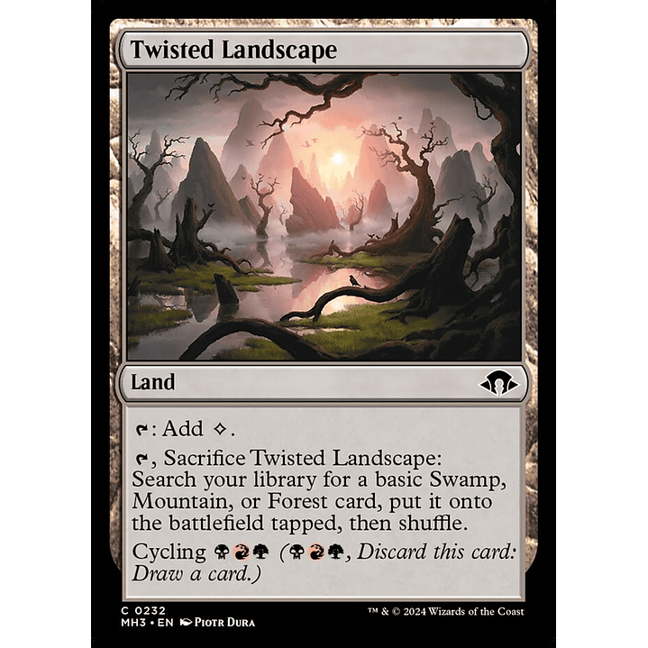 Twisted Landscape | Español | NM | MH3 1