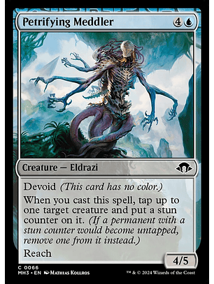 Petrifying Meddler | Español | NM | MH3