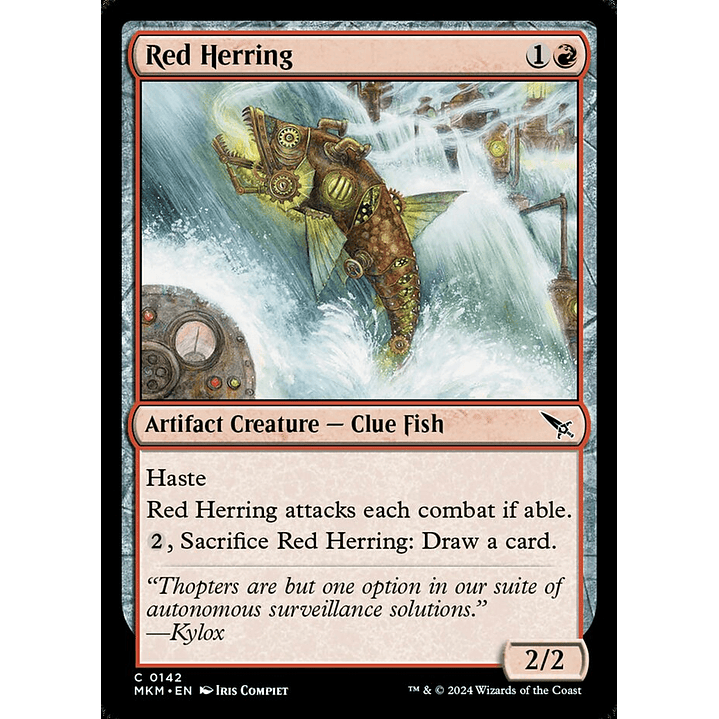 Red Herring | Español | NM | MKM 1