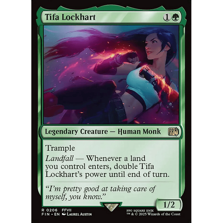 Tifa Lockhart | Inglés | NM | FIN 1