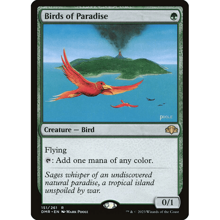 Birds of Paradise | Inglés | NM | DMR 1