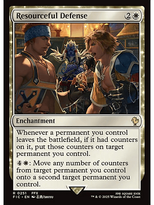 Resourceful Defense (Surge Foil) | Español | NM | FIC
