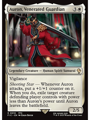 Auron, Venerated Guardian (Surge Foil) | Español | NM | FIC