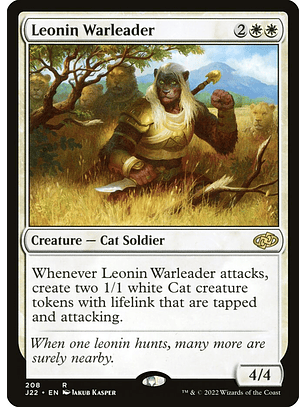Leonin Warleader | Inglés | NM | J22