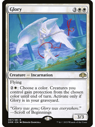 Glory | Inglés | NM | DMR