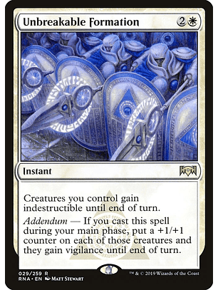 Unbreakable Formation | Inglés | NM | RNA