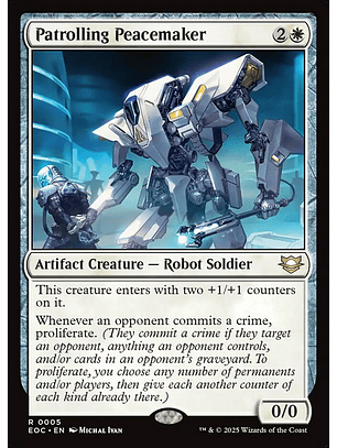 Patrolling Peacemaker | Inglés | NM | EOC