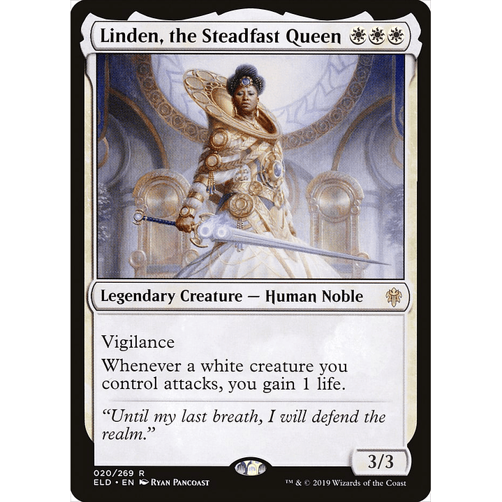Linden, the Steadfast Queen | Inglés | NM | ELD 1
