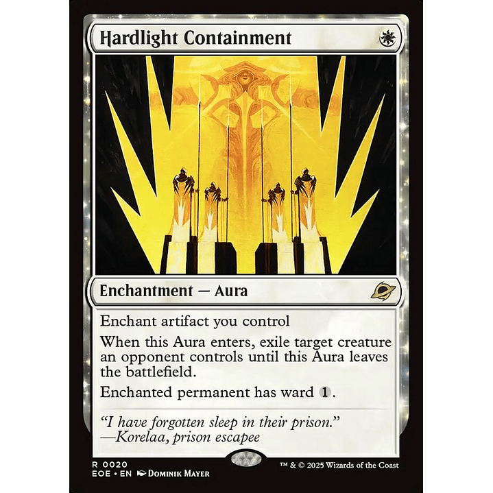Hardlight Containment | Inglés | NM | EOE 1