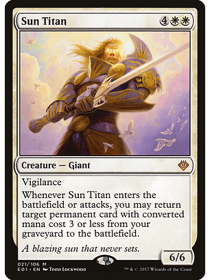Sun Titan | Inglés | NM | E01