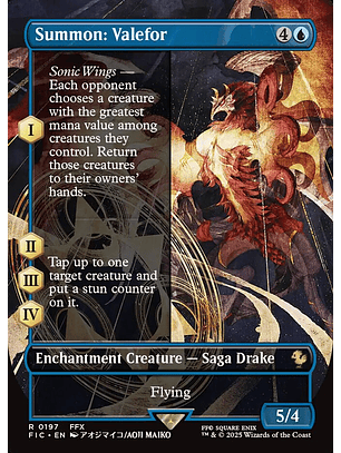 Summon: Valefor (Borderless) | Inglés | NM | FIC