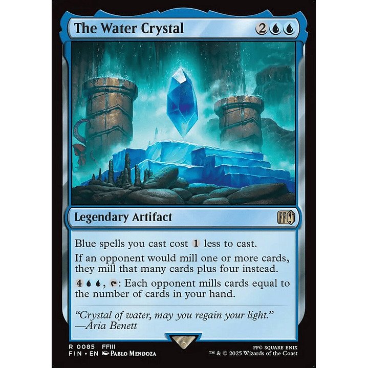 The Water Crystal | Inglés | NM | FIN 1