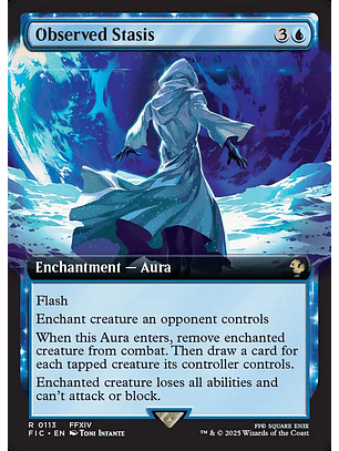Observed Stasis (Extended Art foil) | Inglés | NM | FIC