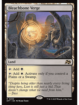 Bleachbone Verge | Inglés | NM | DFT