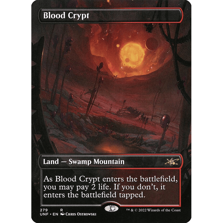 Blood Crypt (Borderless foil) | Inglés | NM | UNF 1
