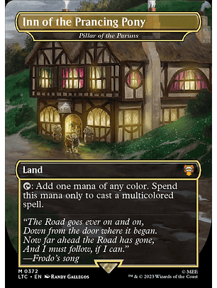 Pillar of the Paruns (Borderless foil) | Inglés | NM | LTC