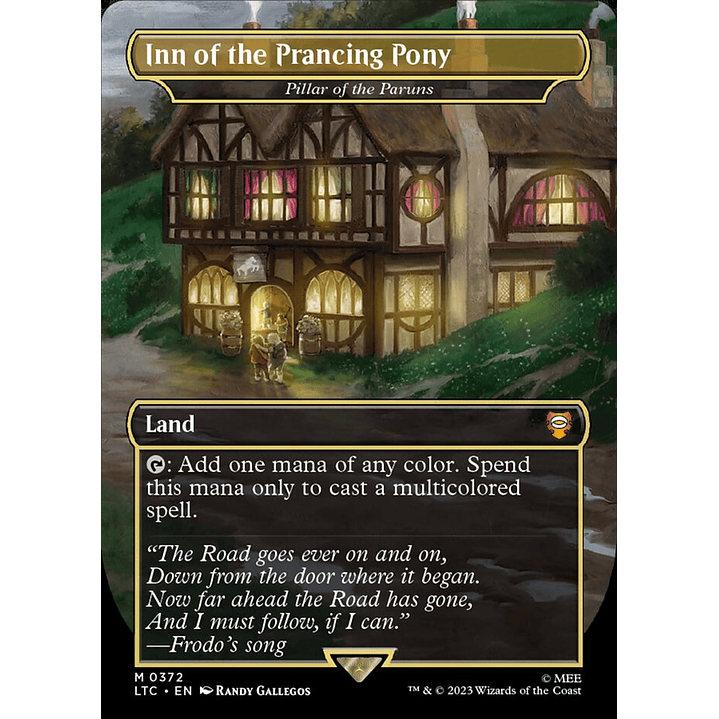 Pillar of the Paruns (Borderless foil) | Inglés | NM | LTC 1