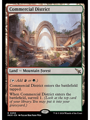 Commercial District | Inglés | NM | MKM