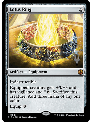 Lotus Ring (foil) | Inglés | NM | PBIG