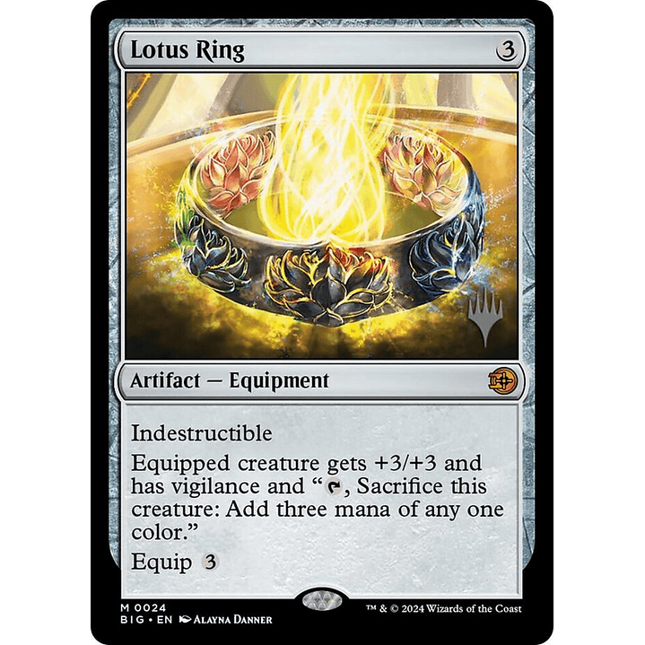 Lotus Ring (foil) | Inglés | NM | PBIG 1
