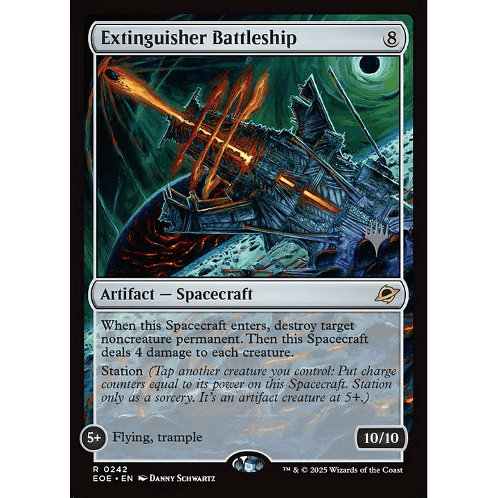 Extinguisher Battleship (foil) | Inglés | NM | PEOE 1