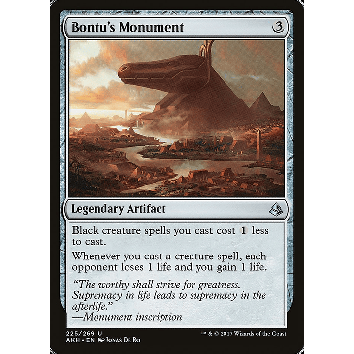 Bontu's Monument | Español | HP | AKH 1