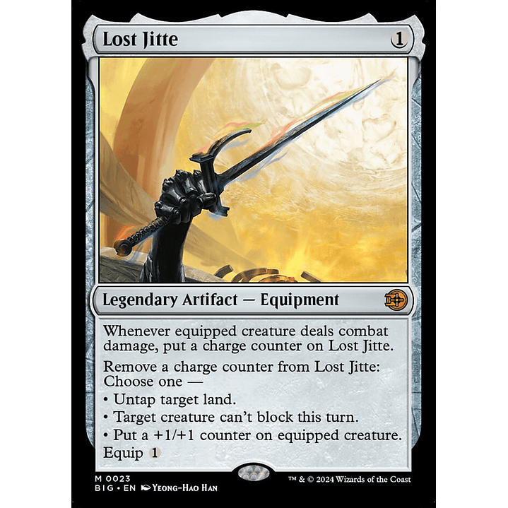 Lost Jitte | Español | NM | BIG 1