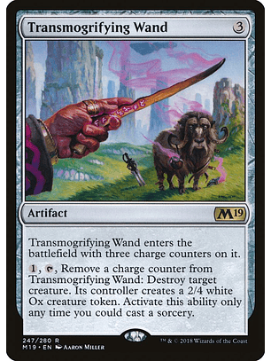 Transmogrifying Wand | Español | NM | M19