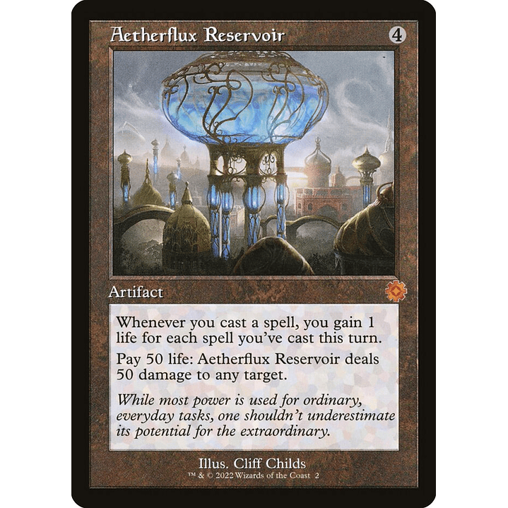 Aetherflux Reservoir (Retro Frame) | Inglés | NM | BRR 1