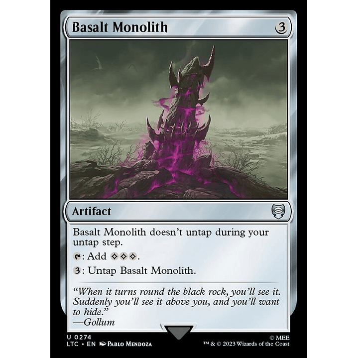 Basalt Monolith | Inglés | NM | LTC 1