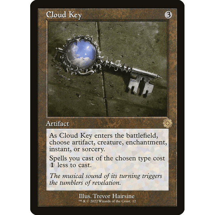 Cloud Key (Retro Frame) | Inglés | NM | BRR 1