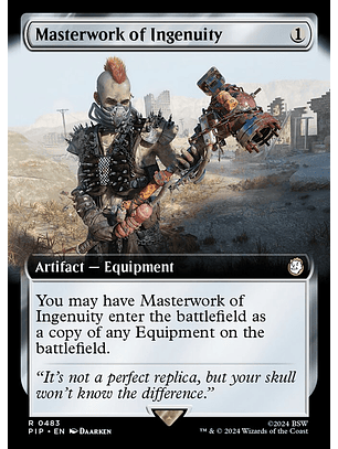 Masterwork of Ingenuity (Extended Art foil) | Inglés | NM | PIP