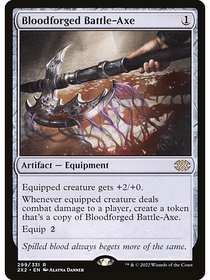 Bloodforged Battle-Axe | Inglés | NM | 2X2