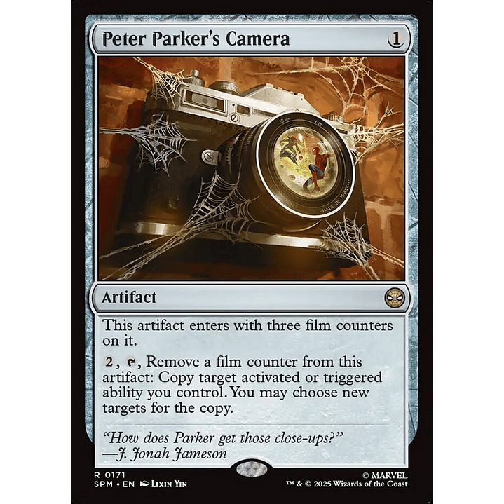 Peter Parker's Camera | Inglés | NM | SPM 1
