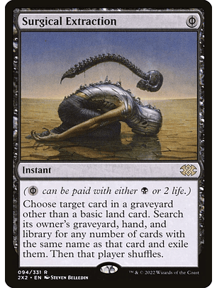 Surgical Extraction | Inglés | NM | 2X2