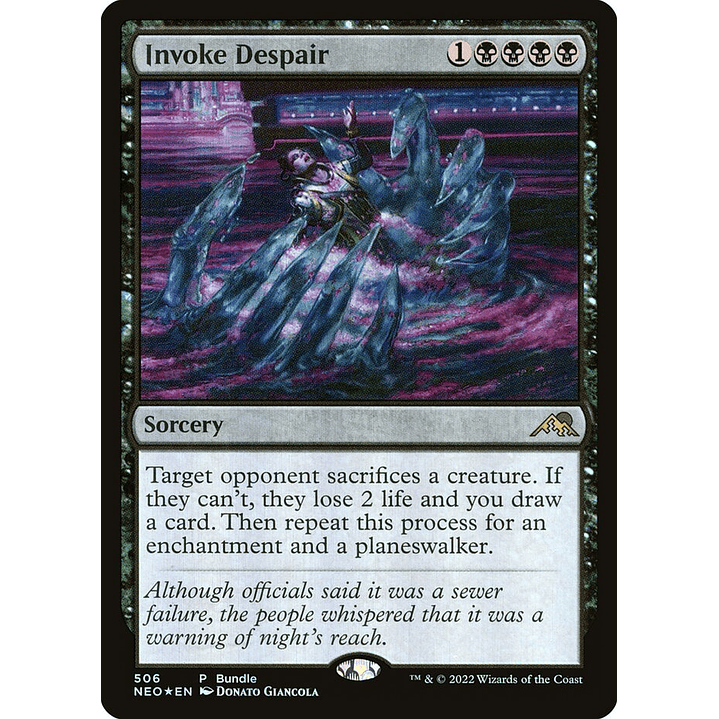 Invoke Despair (foil) | Inglés | NM | NEO 1