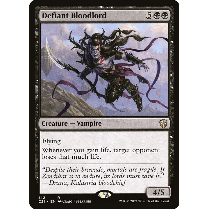 Defiant Bloodlord | Inglés | NM | C21 1