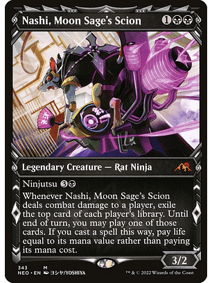 Nashi, Moon Sage's Scion (Showcase) | Inglés | NM | NEO