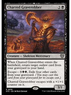 Charred Graverobber | Inglés | NM | OTC