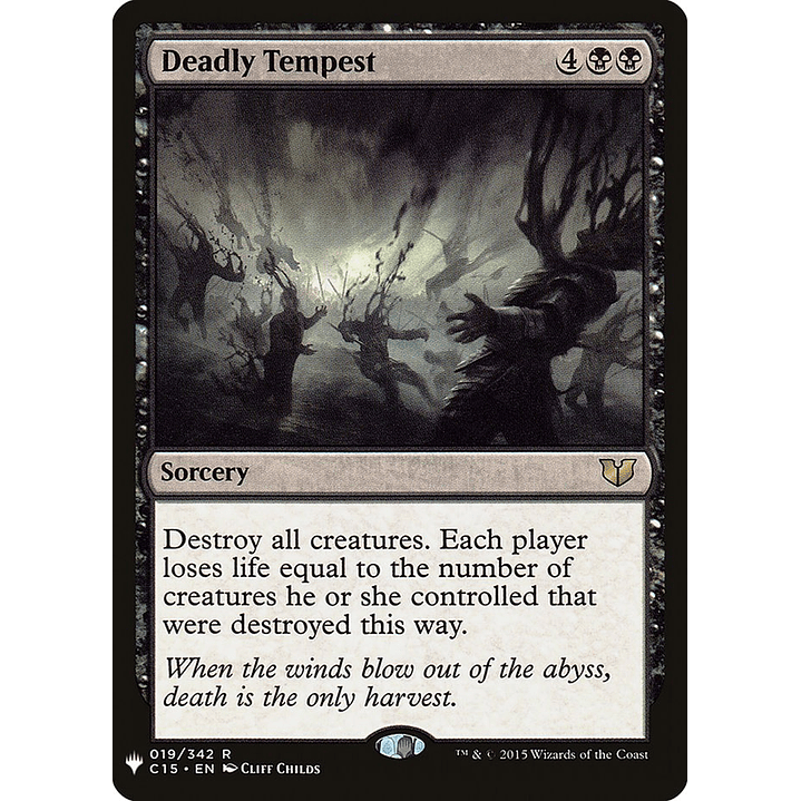 Deadly Tempest | Inglés | NM | PLST 1