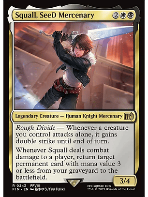 Squall, SeeD Mercenary | Español | NM | FIN