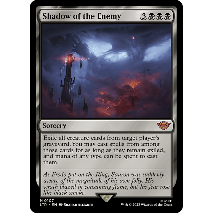 Shadow of the Enemy (foil) | Inglés | NM | LTR 1