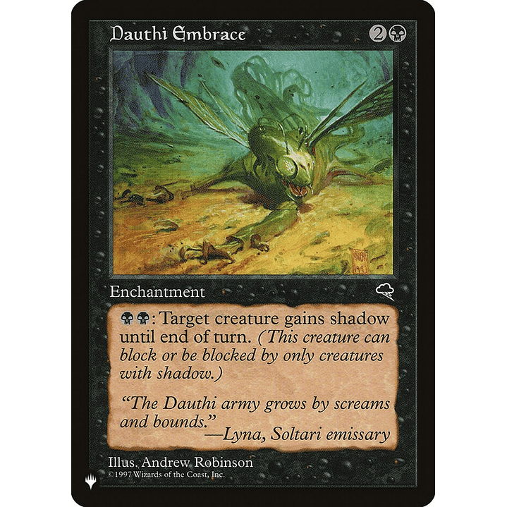 Dauthi Embrace (Retro Frame) | Inglés | NM | PLST 1