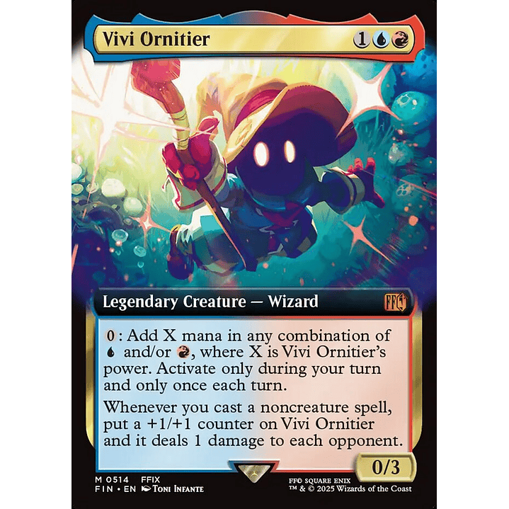 Vivi Ornitier (Extended Art foil) | Inglés | NM | FIN 1